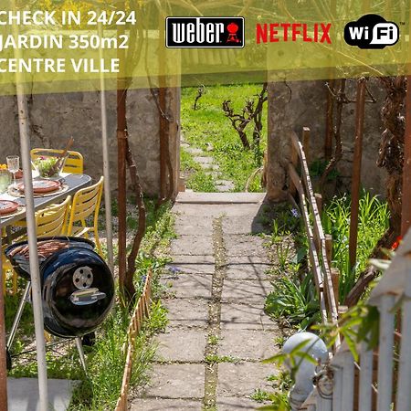 Appartement T3 63M2 - L'Atypique Et Son Jardin De 350M2 Au Coeur De Digne Buitenkant foto